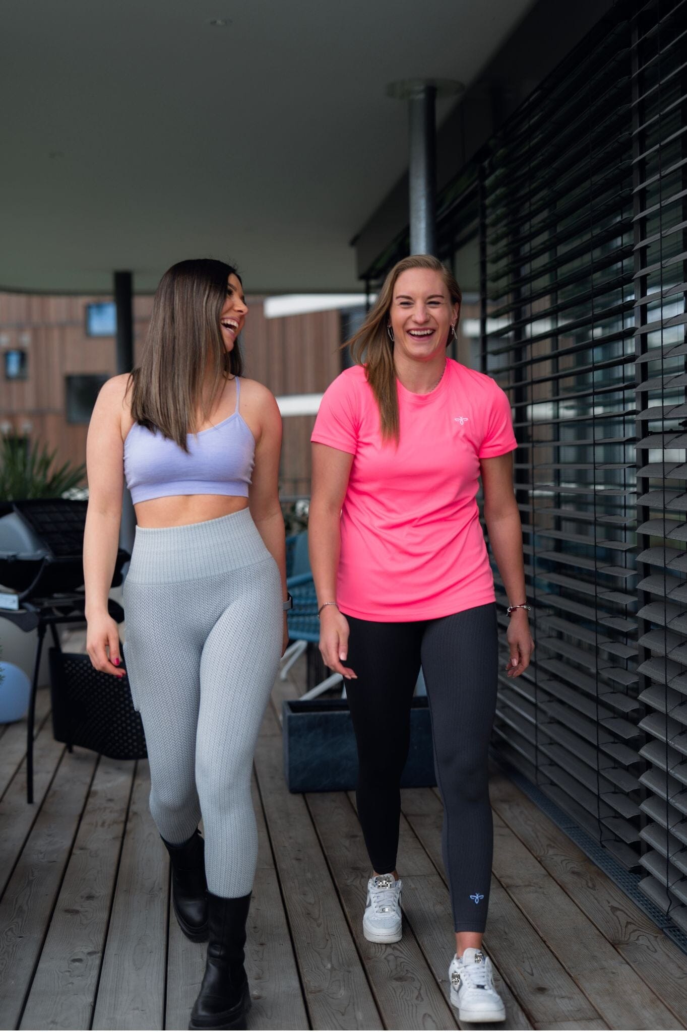Top Sporty electric pink