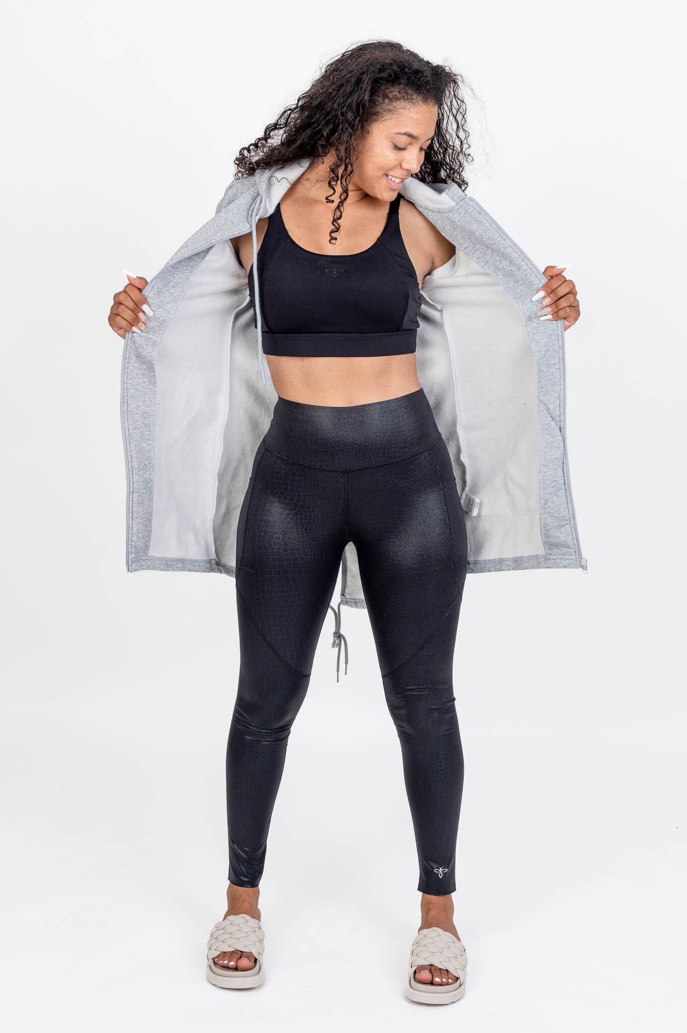 Performance Sweat Parka grey