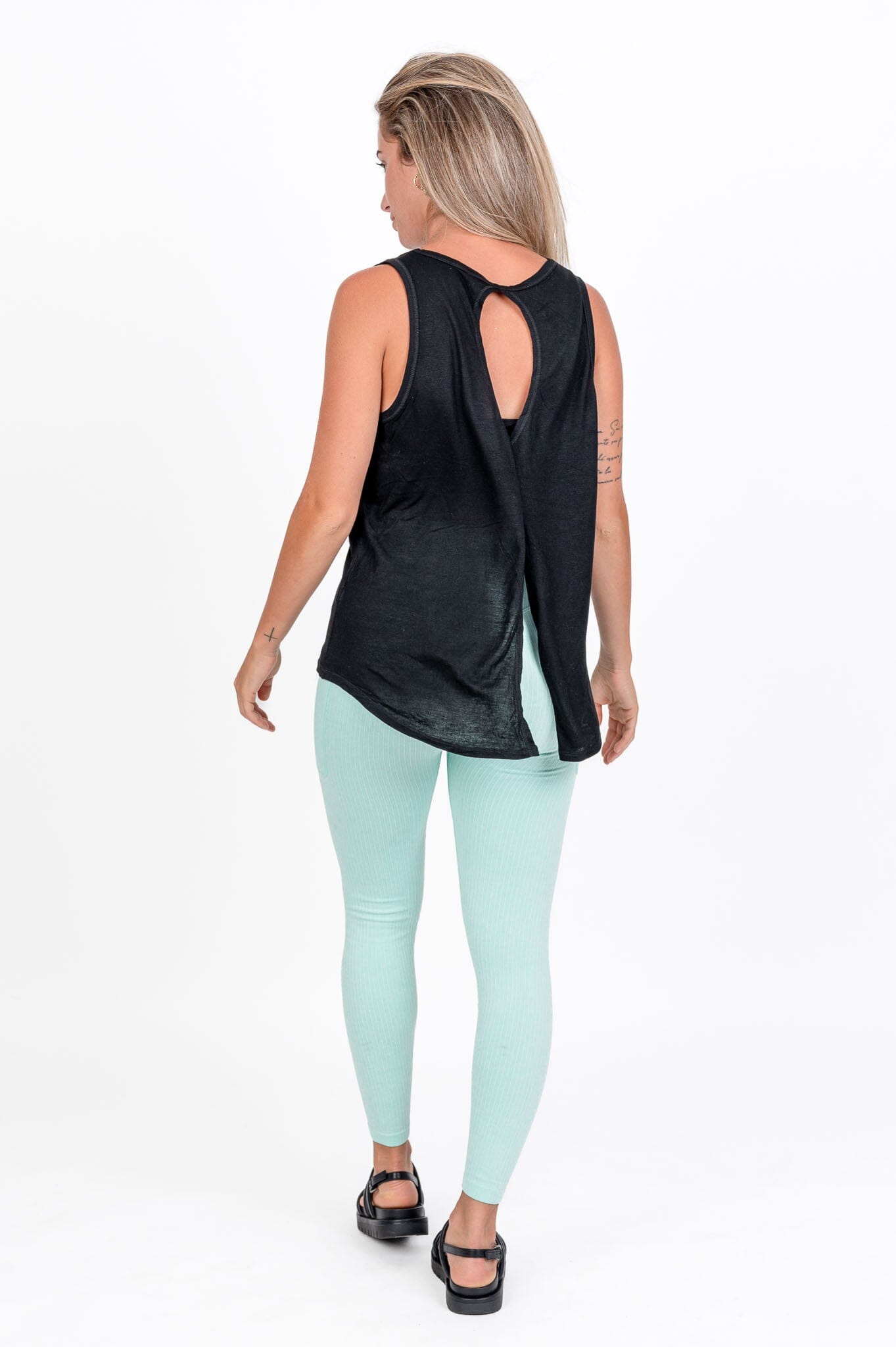 Knottet Top Performance Black