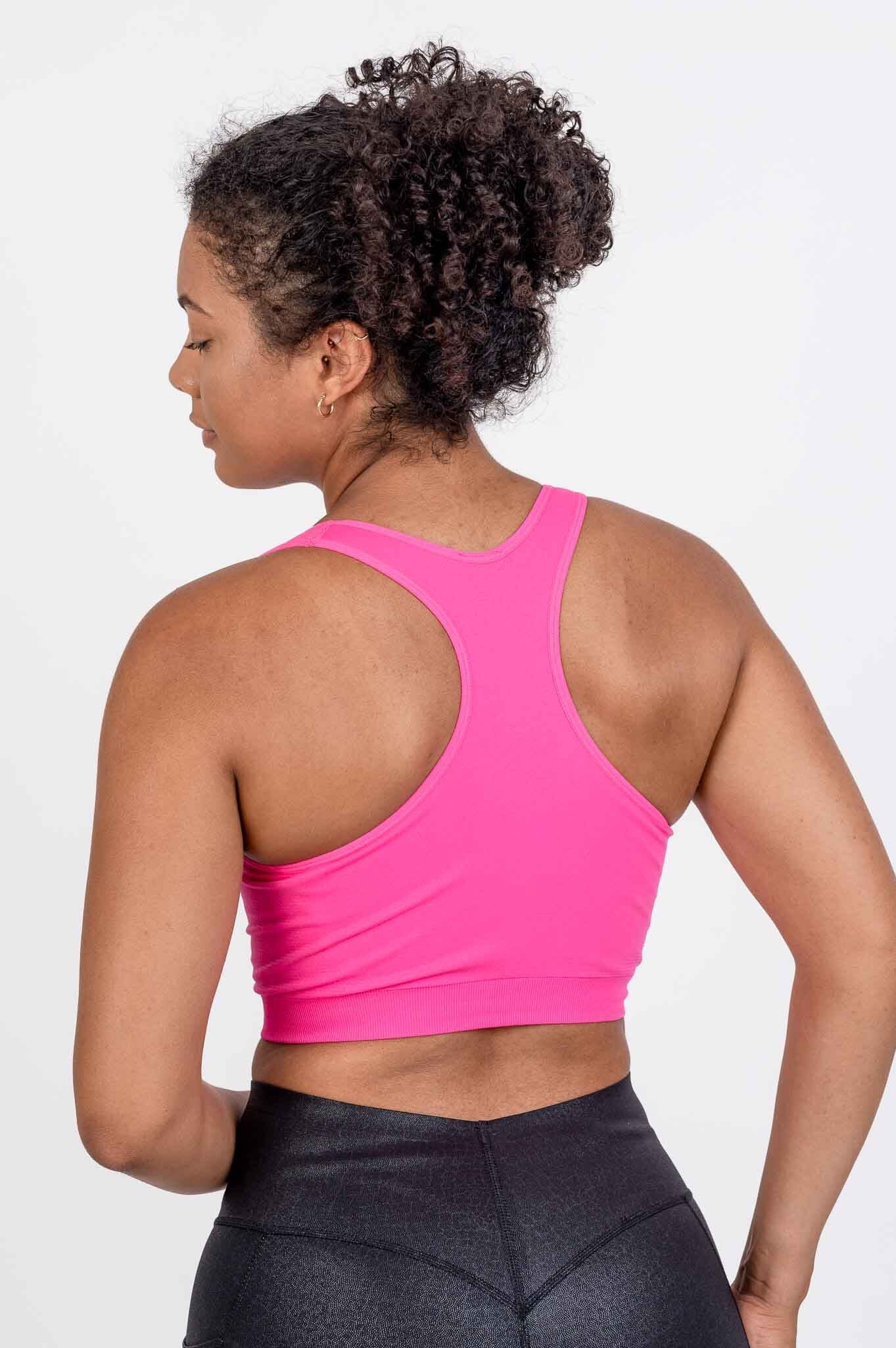 Cropped Top electric pink