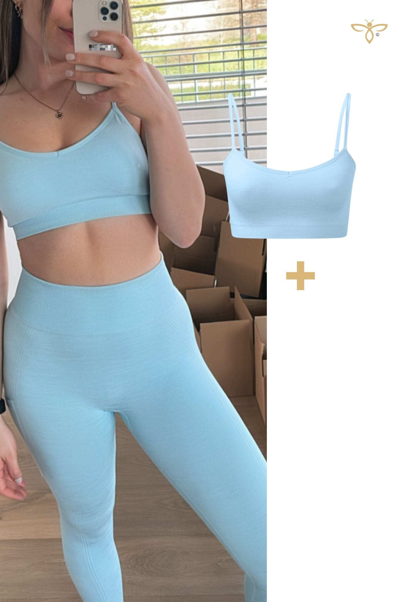 Beauty Set sky blue