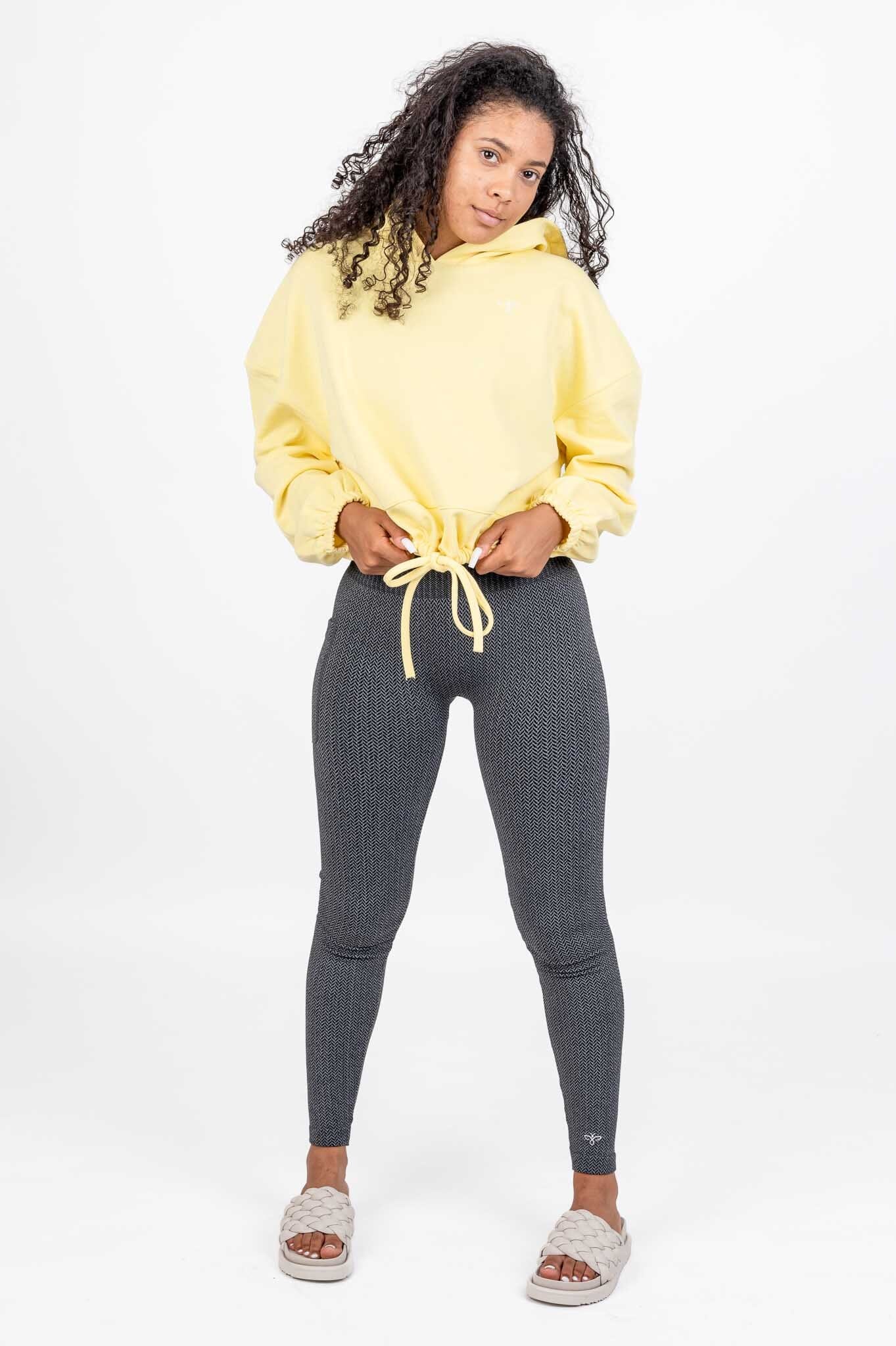 Elegant Cropped Hoody