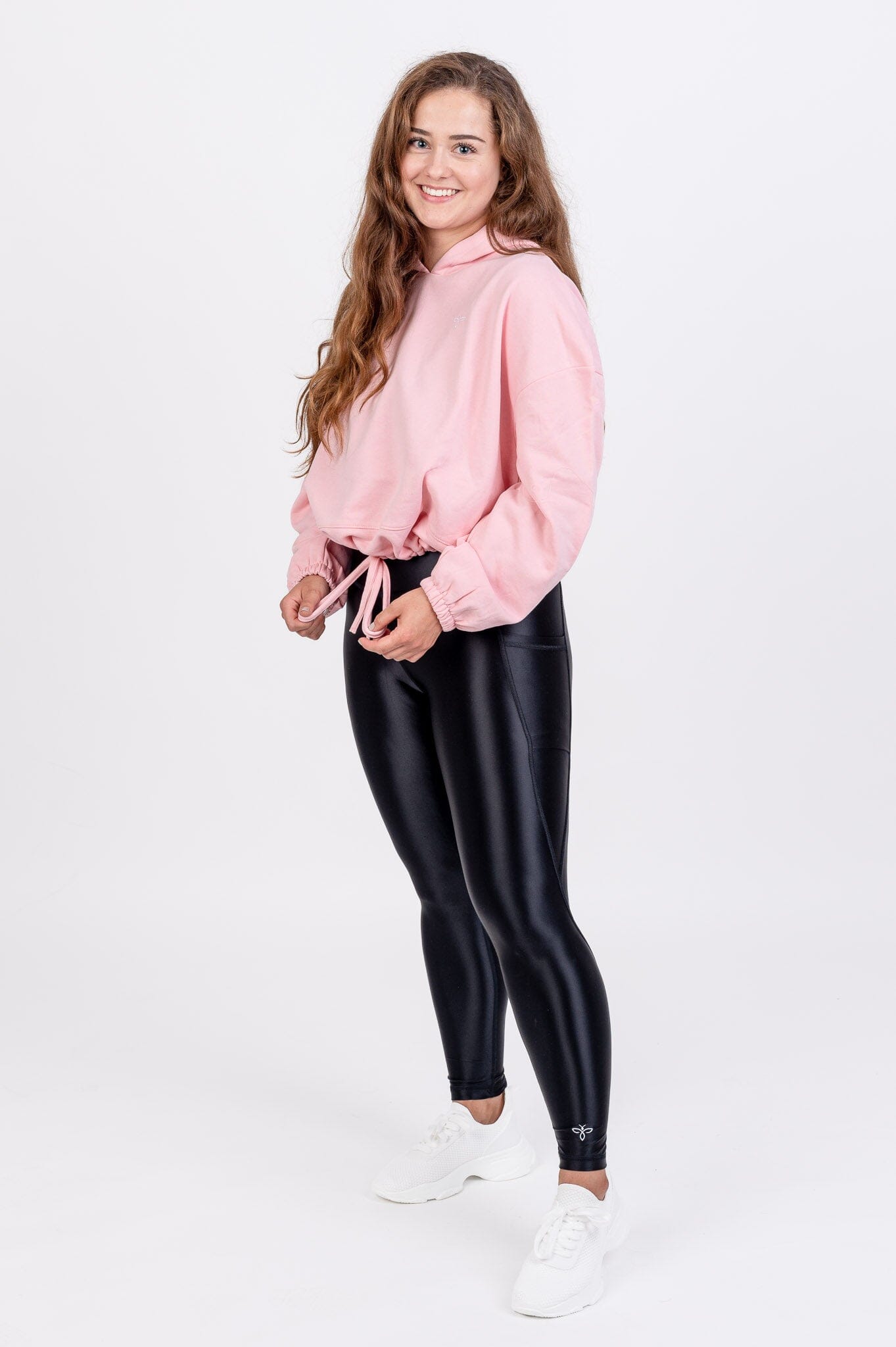 Elegant Cropped Hoody