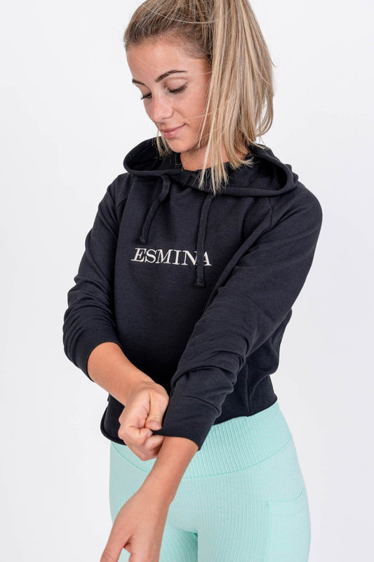 Performance Cross back Hoody black