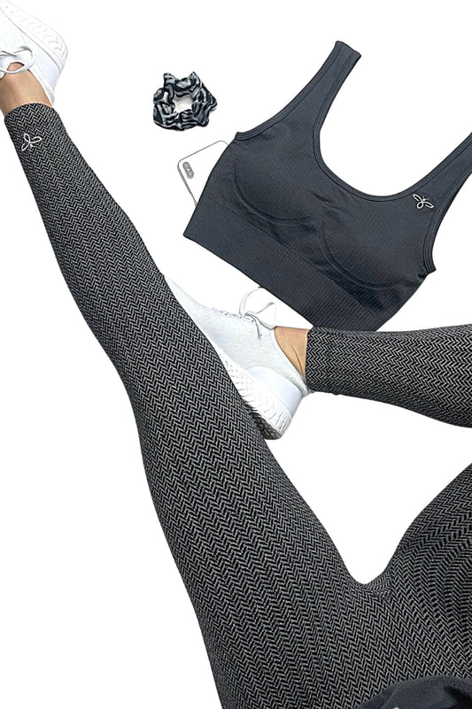 Leggings Paris knittet